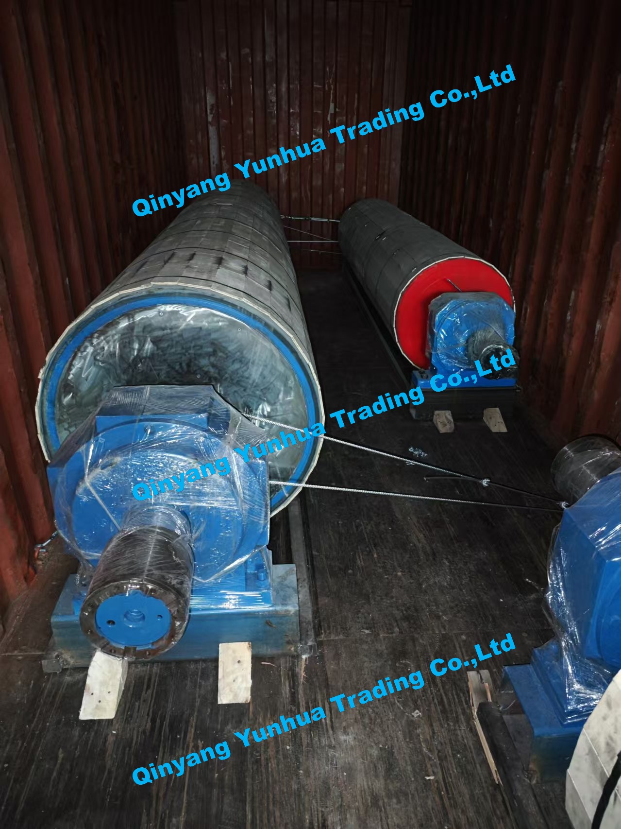 Spare part of paper machine ship to Egypt