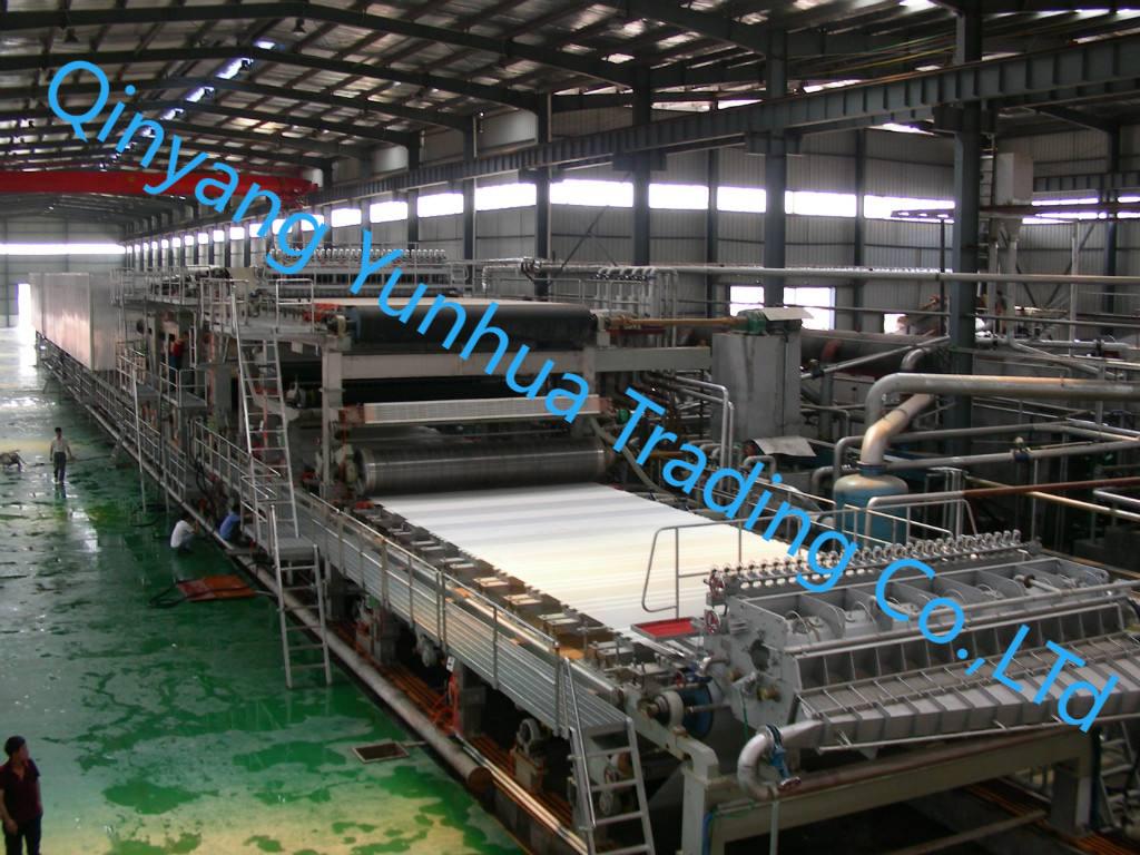 Double fourdrinier wire paper machine