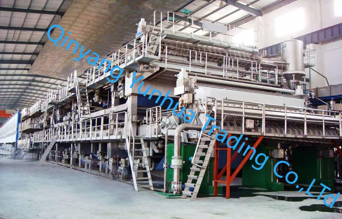 Three or four wires paper machine